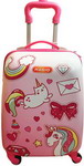 Чемодан MAGIO Счастливый единорог разноцветный 162 чемодан детский lats музыкальный единорог 412