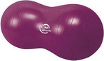 Мяч гимнастический Lite Weights 1870LW Арахис (100*50см, антивзрыв, вишня) мяч гимнастический lite weights bb 010 30 75см с насосом фиолетовый