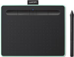 Графический планшет Wacom Intuos S Bluetooth (CTL-4100WLE-N) фисташковый графический планшет wacom intuos s чёрный ctl 4100k n