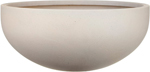 фото Настольный горшок для цветов идеалист стоун лоу искусственный камень кремовый д44 в19 см 29 л lb-cream-44