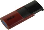Флеш диск Netac 32Gb U182 NT03U182N-032G-30RE USB3.0 красный/черный флеш диск netac 64gb ua31 nt03ua31n 064g 32bl usb3 2 синий