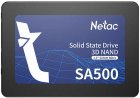 Накопитель SSD Netac 2.5 SA500 480 Гб SATA III NT01SA500-480-S3X накопитель ssd netac 2 5 sa500 120 гб sata iii nt01sa500 120 s3x