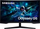 

ЖК монитор Samsung 32'' S32CG550EI, 2560x1440, VA, 165Hz, HDMI+DP, pivot, curved, black, Черный