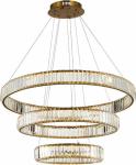 

Подвесная светодиодная люстра ST Luce Tivoli SL1622.303.03, Латунь/прозрачный