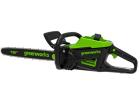 

Цепная пила Greenworks (Арт. сс) 60V, 40 см, бесщеточная, 2500 Вт, без АКБ и ЗУ