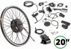 

Мотор-колесо комплект Gelbert 36V 350W LCD 20'' передний, Черный