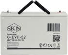 

Тяговый аккумулятор SKN 6-EVF-32 (12V34.6A/H C5), Белый