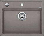Кухонная мойка Blanco DALAGO 6 SILGRANIT серый беж с клапаном-автоматом кухонная мойка blanco metra 5 s silgranit темная скала с клапаном автоматом