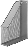 Лоток вертикальный для бумаг Brauberg ''Germanium'' (250х72х315 мм), металлический, серебряный, 231949 вертикальный лоток для бумаг стамм