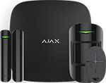 Комплект смарт-сигнализации Ajax с Hub Plus StarterKit plus Black
