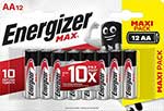 

Батарейка Energizer AA Max (12шт.) E301531401