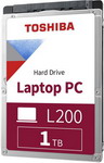 Жесткий диск HDD Toshiba SATA-III 1Tb HDWL110UZSVA L200 Slim (5400rpm) 128Mb 2.5''