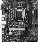 Материнская плата MSI H510M-A PRO Soc-1200 Intel H510 2xDDR4 mATX AC'97 8ch(7.1) GbLAN VGA HDMI