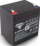 

Тяговый аккумулятор Rutrike 6-GFM-5 12V5A/H C20
