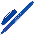 Ручка стираемая гелевая Brauberg SOFT SILK, синяя, комплект 12 штук, 0.7 мм (880226) ручка шариковая brauberg extra glide gt tone orange синяя выгодный комплект 12 штук 0 35 мм 880179