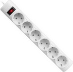 

Сетевой фильтр Defender DFS 151 1.8m (6роз) white 99489