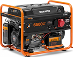 Электрический генератор и электростанция Daewoo Power Products GDA 7500 E газонокосилка daewoo power products dlm 4040 li