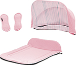 

Капор и накидка Seed Papilio Carry Cot Baby Rose 92250