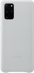 фото Чехол (клип-кейс) samsung s20plus (g985) leathercover silver ef-vg985lsegru