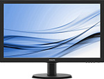 ЖК монитор Philips 23.6'' 243V5QSBA (00/01) black - фото 1