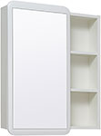 Зеркало-шкаф Runo Капри 55, универсальный, белый (УТ000003786) зеркальный шкаф 55x75 см белый l r runo капри ут000003786