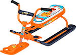 

Снегокат Ника джамп, с лисенком (СНД1/Л2), Оранжевый с рисунком