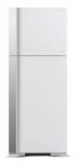 Двухкамерный холодильник Hitachi R-VG540PUC7 GPW белое стекло - фото 1