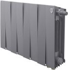 Радиатор Royal Thermo PianoForte 300 Silver Satin VDR80 - 8 секций