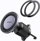 

Держатель для телефона магнитный автомобильный Ugreen LP428 (15846) Magsafe Magnetic Phone holder for Car with Tail Hook For Iphone and Android Phone, Черный