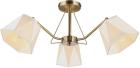 

Люстра потолочная Omnilux Rapallo OML-65007-03, Белый/бронза