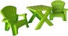 

Набор садовой мебели Unix Kids Garden Green (PTGARD2CHGR), Зеленый