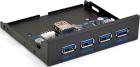 Планка USB на переднюю панель ExeGate U3H-625 3.5 (EX283580RUS)