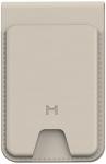 

Кошелек-кардхолдер Magssory Geotag Magnetic Flip Wallet, совместимый с MagSafe и Find My, ivory (ACL003), Бежевый