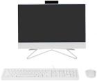 Моноблок HP 200 G4, 21.5/'/', Full HD, i5 1235U (1.3), 8Gb, SSD 512Gb, Iris Xe, DVDRW CR, FreeDOS, GbitEth, WiFi BT, 65W, клавиатура, мышь, Cam, белый (6d417ea)
