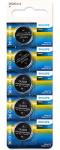Батарейки Philips плоские, CR2032, литиевые, 5 шт., в блистере (CR2032P5B/97)