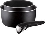 фото Набор посуды со съемной ручкой tefal ingenio black 04181830