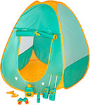 фото Палатка детская givito g209-010 ''набор туриста'' с набором для пикника 6 предметов