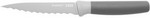 Нож универсальный зазубренный Berghoff 11 5см Leo (серый) 3950045 - фото 1