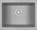 Кухонная мойка Granula GR-5551 кварцевая 555*460 мм алюминиум кухонная мойка и смеситель granula gr 5551 gr 2015 песок