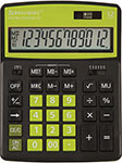 Калькулятор настольный Brauberg EXTRA COLOR-12-BKLG ЧЕРНО-САЛАТОВЫЙ, 250477 пароочиститель kitfort kt 9102 2 черно салатовый