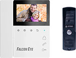 Комплект видеодомофона Falcon Eye Lira AVP-505 (PAL) Темно-Серый комплект видеодомофона skybeam 94402fa 94201 600tvlwh 4 3 белый