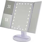 Зеркало косметическое трехстворчато Energy EN-799Т 159947 зеркало luazon kz 09 подсветка настольное 30 × 16 × 16 см увеличение х 10 usb белое