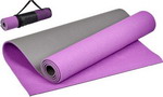 Коврик для йоги и фитнеса Bradex SF 0692  190*61*0 6 см  двухслойный фиолетовый - фото 1
