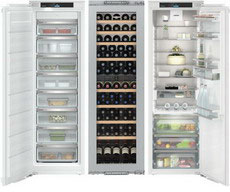 встраиваемый холодильник liebherr irbd 5150 20 белый Встраиваемый холодильник Side by Side Liebherr IXRFW 5150-20 001