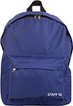 Рюкзак Staff STREET универсальный, темно-синий, 38х28х12 см, 226371 рюкзак brauberg titanium универсальный синий желтые вставки 45х28х18см 270768
