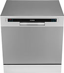 Компактная посудомоечная машина Hyundai DT503 серебристый кухонная машина kenwood kmx761ch серебристый