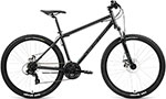 Велосипед Forward SPORTING 29 2.0 D 29 8 ск. рост. 19 2023 черный/темно-серый RB3R98140XBKDGY