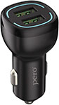 Автомобильное зарядное устройство Pero AC04 2 USB, 2.4 A AUTOMAX, черное автомобильное зарядное устройство pero ac04 2 usb 2 4 a automax черное