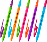 Ручка шариковая Brauberg ULTRA MIX, синяя, 50 шт, 0,35 мм (880400) ручка шариковая автоматическая brauberg fruity rg синяя 12 шт 0 35 мм 880198
