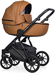 

Коляска 2 в 1 Riko BASIC MONTANA ECCO, 18 Caramel (карамель)